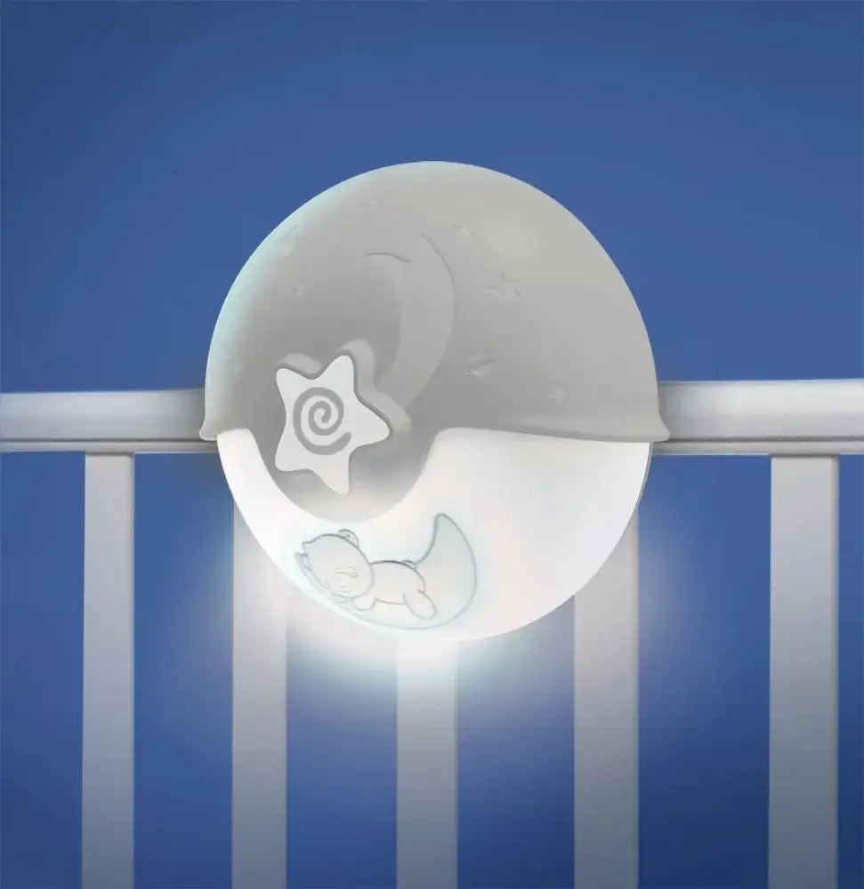 B-Kids Projektor 2w1 Infantino beżowy, lampka nocna i projektor do pokoju dziecięcego - zabawki-dla-dziewczynki