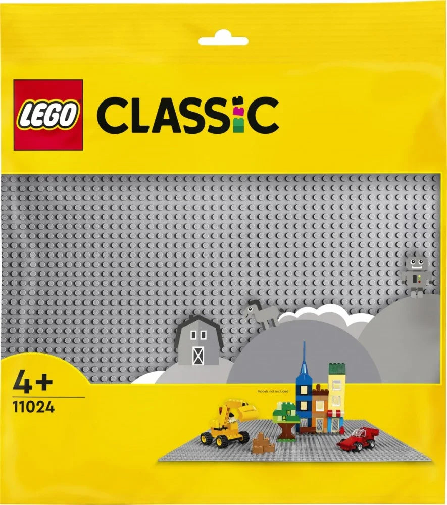 Klocki Classic 11024 Szara płytka konstrukcyjna - zabawki-dla-dziewczynki