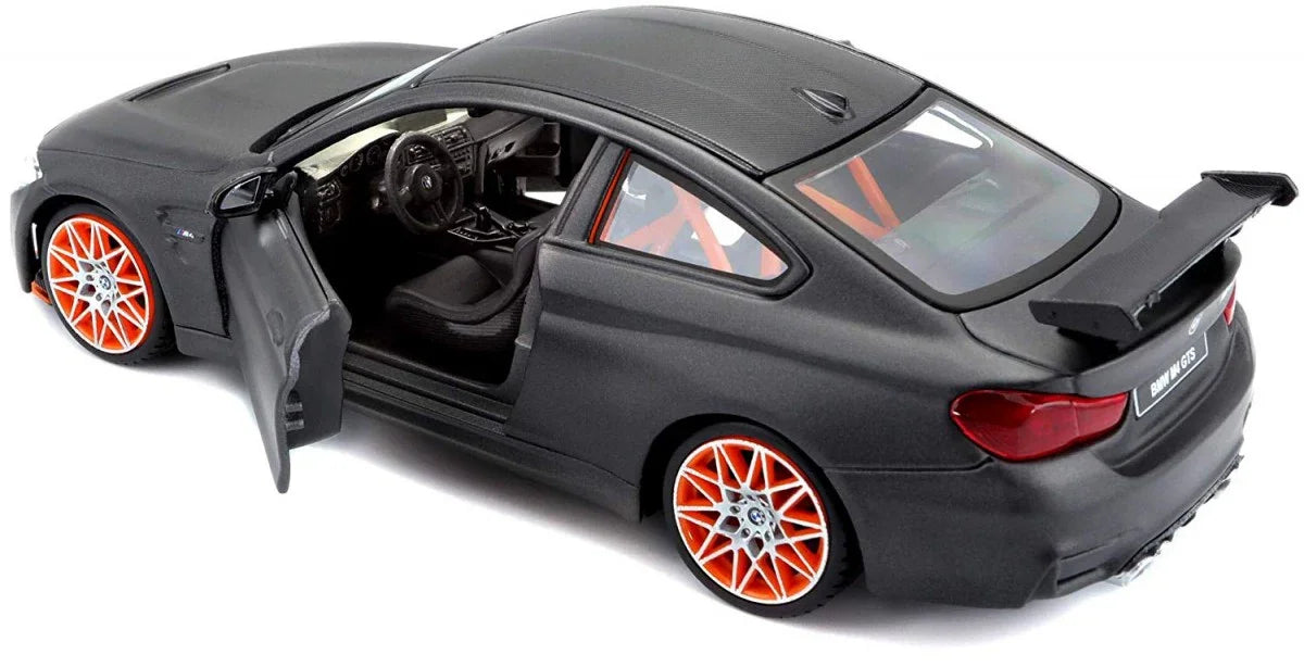 Model kompozytowy BMW M4 GTS 1/24 szary - zabawki-dla-dziewczynki