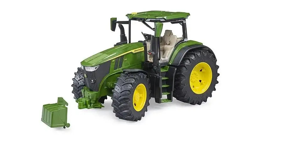 zielony zabawkowy traktor John Deere dla dzieci, zabawki edukacyjne - zabawki-dla-dziewczynki