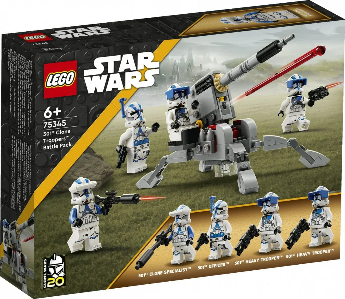 Klocki Star Wars 75345 Zestaw bitewny - żołnierze-klony z 501. legionu - zabawki-dla-dziewczynki