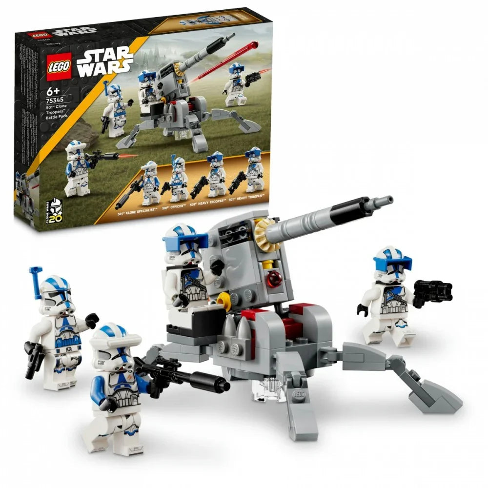 Klocki Star Wars 75345 Zestaw bitewny - żołnierze-klony z 501. legionu - zabawki-dla-dziewczynki