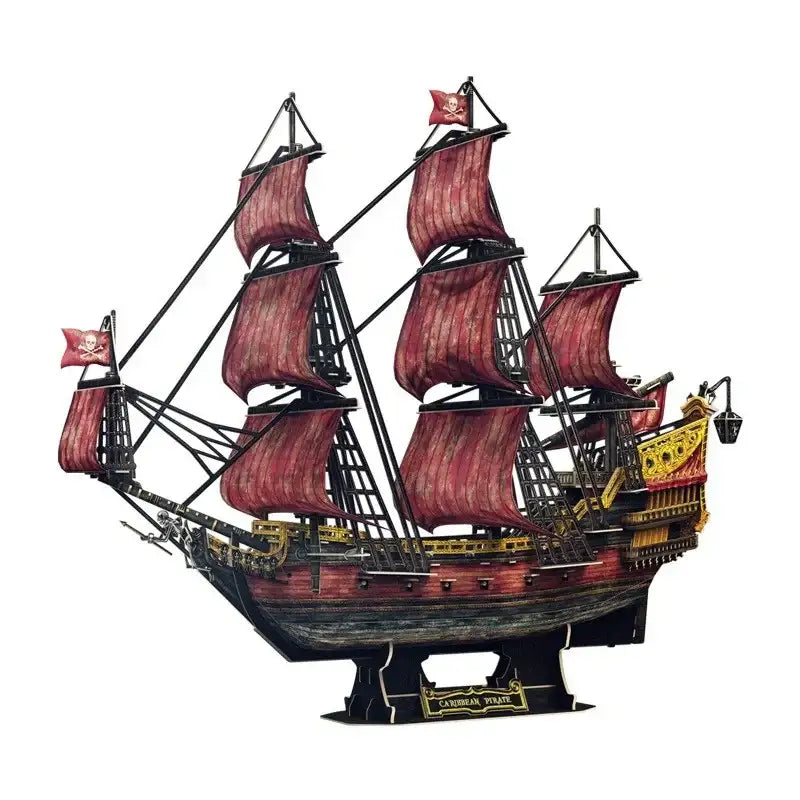 Puzzle 3D Zemsta Królowej Anny - Wersja Jubileuszowa - zabawki-dla-dziewczynki