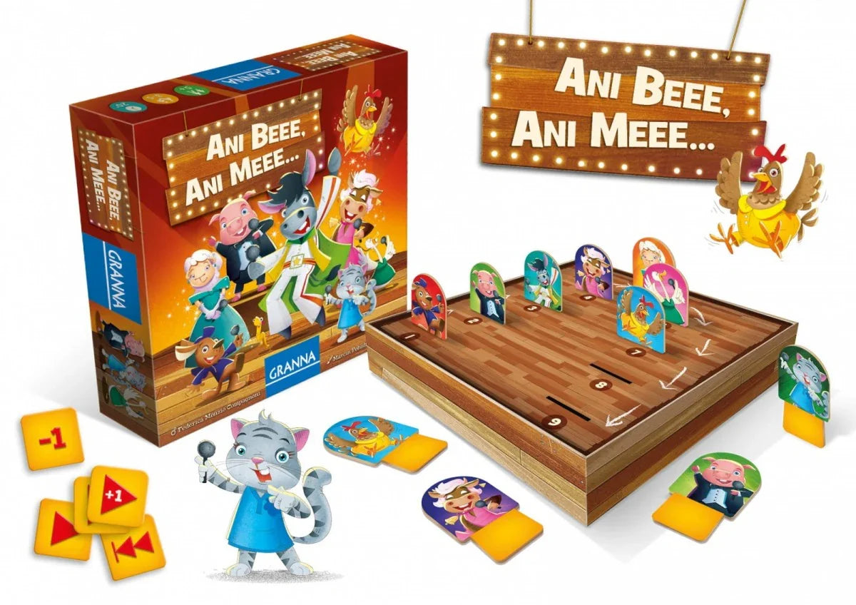 Gra Ani Bee Ani Mee (PL) - zabawki-dla-dziewczynki