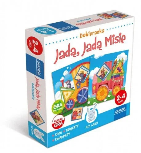 Gra Jadą, jadą misie - zabawki-dla-dziewczynki