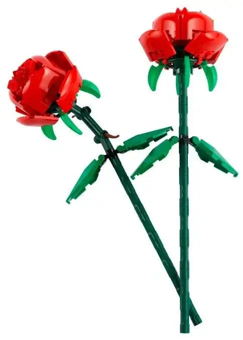 LEGO Klocki 40460 Róże zestaw dwóch czerwonych kwiatów - zabawki-dla-dziewczynki