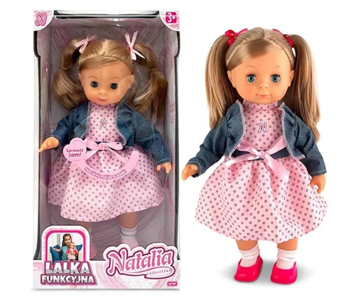 Lalka Natalia mówi po polsku 39 cm - zabawki-dla-dziewczynki