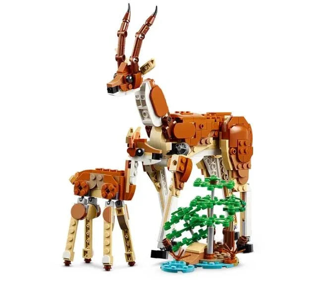 Klocki Creator 31150 Dzikie zwierzęta z safari - zabawki-dla-dziewczynki