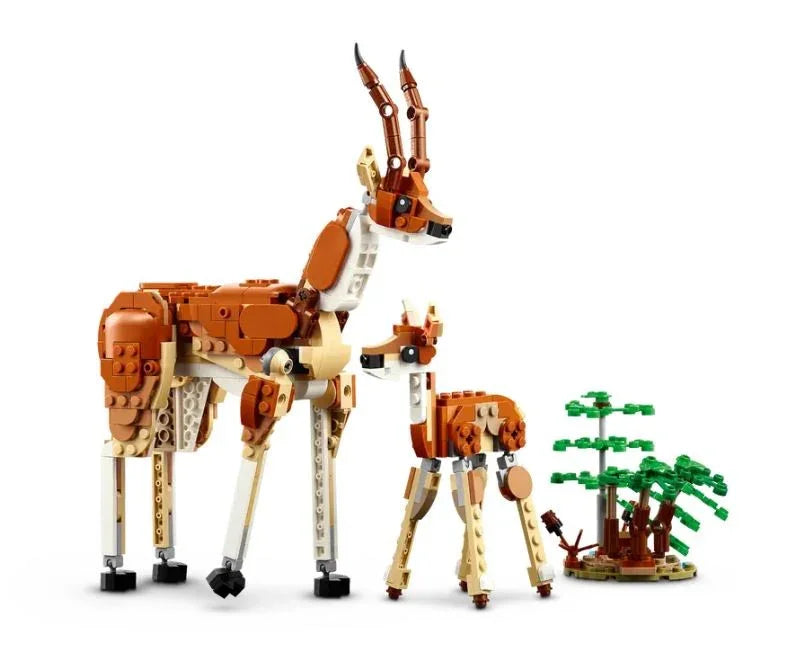 Klocki Creator 31150 Dzikie zwierzęta z safari - zabawki-dla-dziewczynki