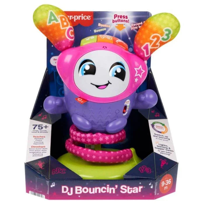 Taneczna gwiazda DJ-ka FISHER PRICE - zabawki-dla-dziewczynki