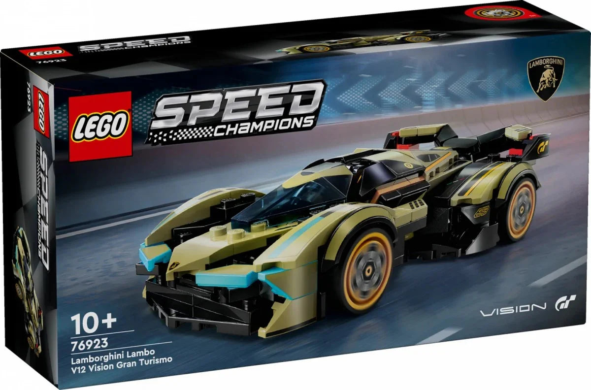 Klocki Speed Champions 76923 Luksusowe Lamborghini Lambo V12 Vision GT - zabawki-dla-dziewczynki