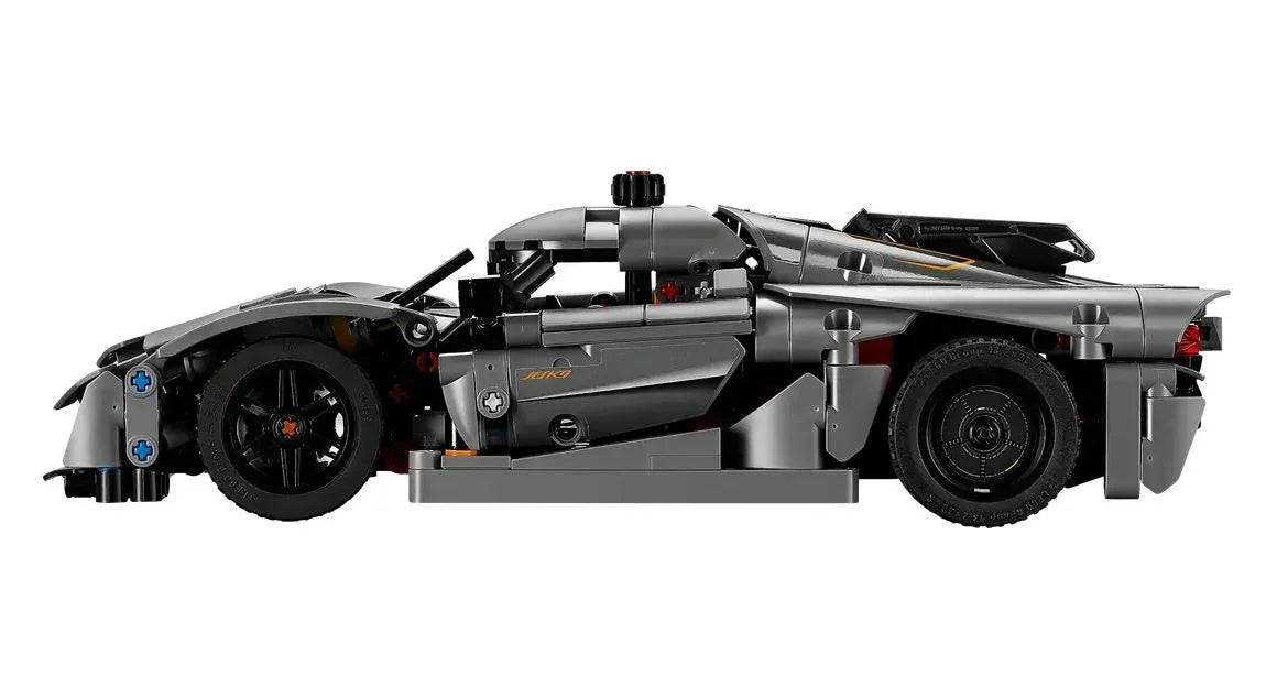 Klocki Technic 42173 Szary hipersamochód Koenigsegg Jesko Absolut - zabawki-dla-dziewczynki