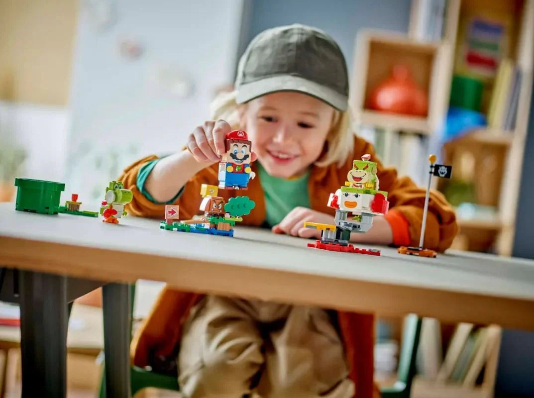Klocki Super Mario 71439 Przygody z interaktywna figurką LEGO Mario - zabawki-dla-dziewczynki