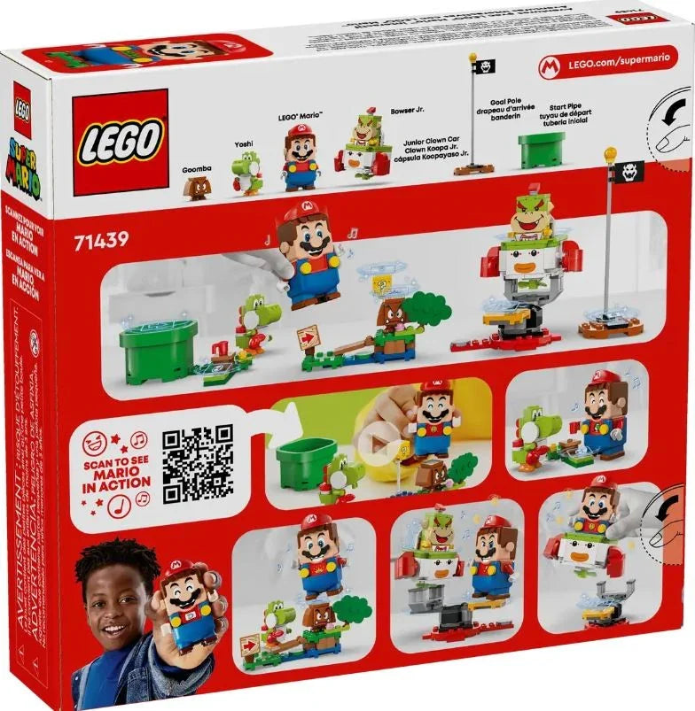 Klocki Super Mario 71439 Przygody z interaktywna figurką LEGO Mario - zabawki-dla-dziewczynki