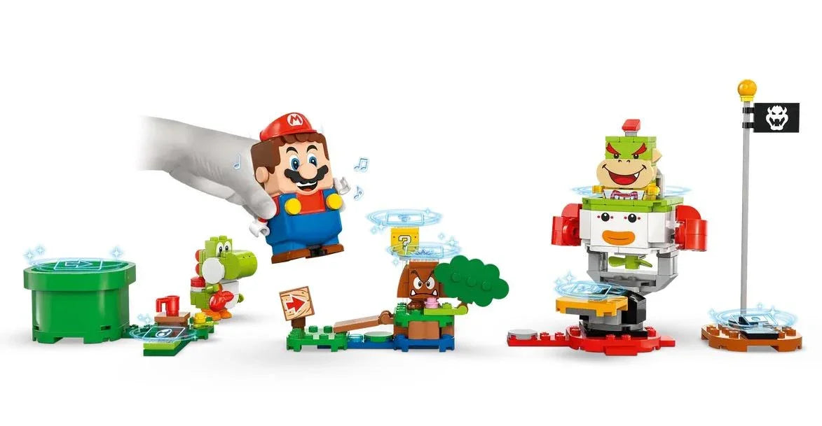 Klocki Super Mario 71439 Przygody z interaktywna figurką LEGO Mario - zabawki-dla-dziewczynki