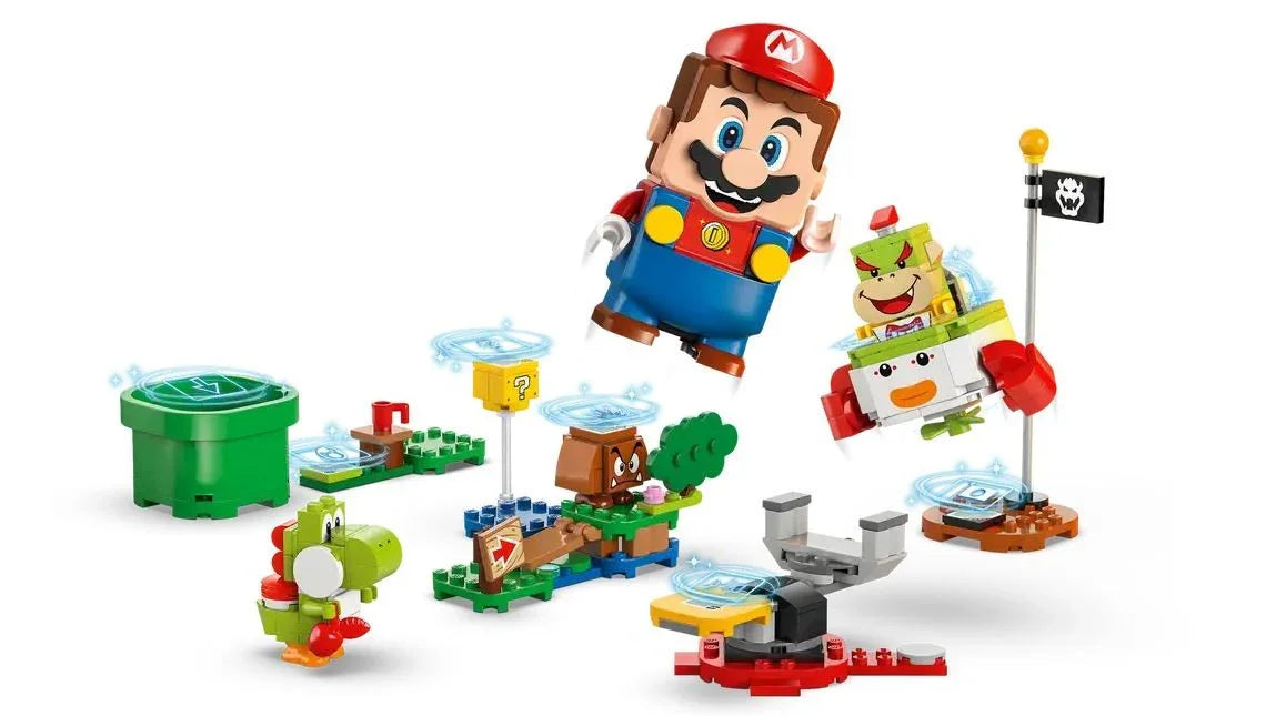Klocki Super Mario 71439 Przygody z interaktywna figurką LEGO Mario - zabawki-dla-dziewczynki