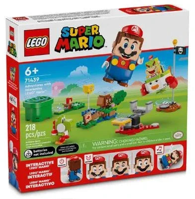 Klocki Super Mario 71439 Przygody z interaktywna figurką LEGO Mario - zabawki-dla-dziewczynki