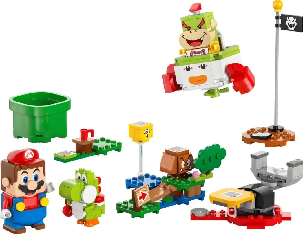 Klocki Super Mario 71439 Przygody z interaktywna figurką LEGO Mario - zabawki-dla-dziewczynki