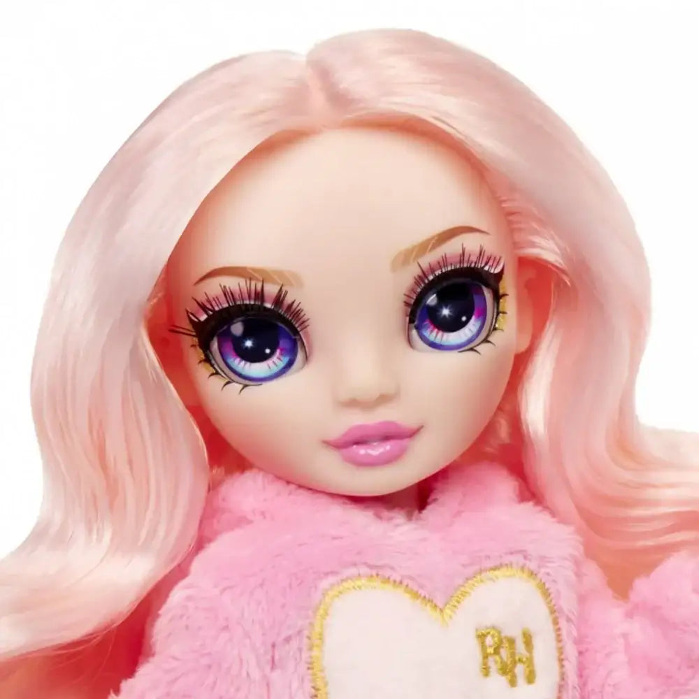 MGA Rainbow High lalka Bella Pink PJ Party dla dzieci - zabawki-dla-dziewczynki