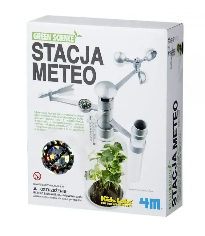 edukacyjny zestaw 4m Stacja Meteo dla dzieci - zabawki-dla-dziewczynki