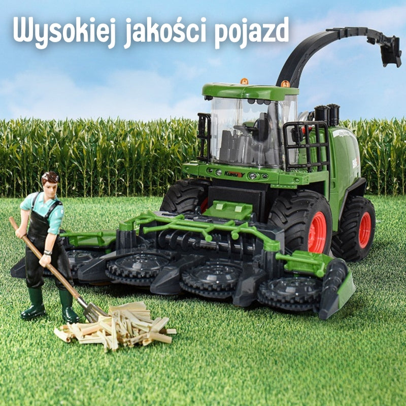 3-WOOPIE Kombajn z Napędem Inercyjnym Zestaw Zielony-3