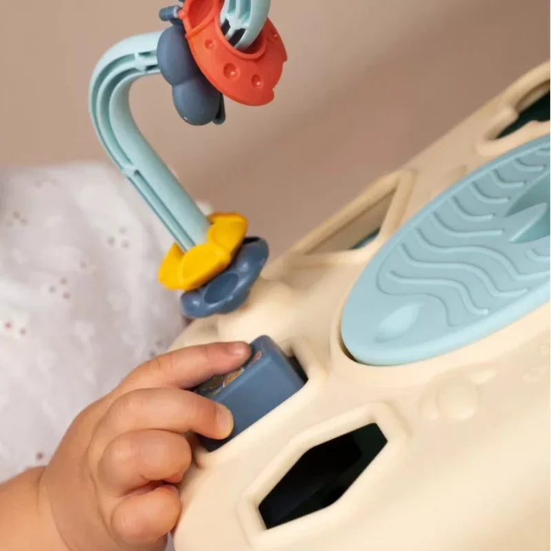 SMOBY Little Sensoryczna Kostka Aktywności dla Dzieci Sorter Labirynt 13w1 - zabawki-dla-dziewczynki