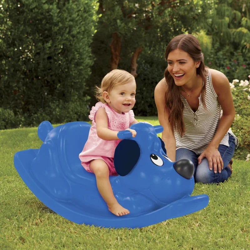 LITTLE TIKES Piesek Na Biegunach Niebieski Bujak - zabawki-dla-dziewczynki