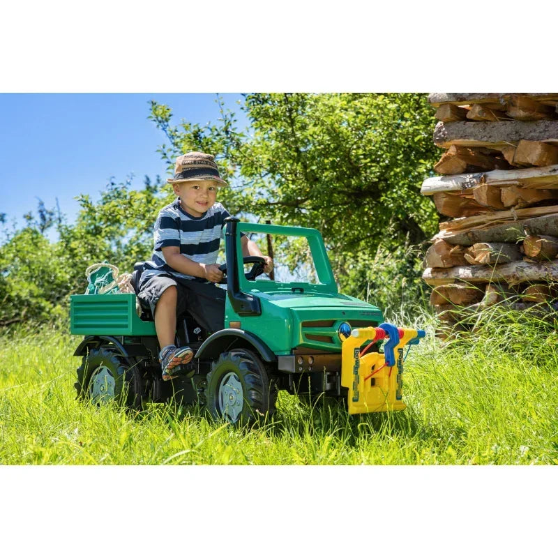 Samochód na pedały RollyUnimog Forst Mercedes - zabawki-dla-dziewczynki