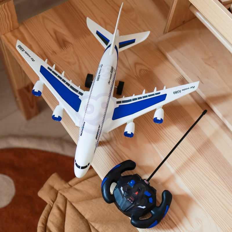 4-WOOPIE Niebieski Zdalnie Sterowany Samolot Pasażerski Airline-4