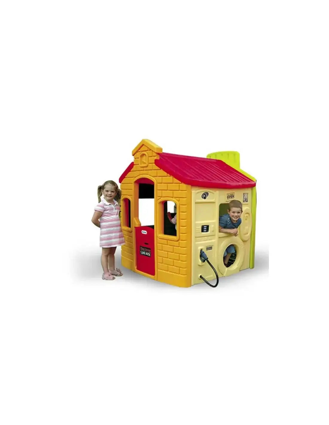 Little Tikes Ogrodowy Domek Miejski dla dzieci do zabawy w ogrodzie