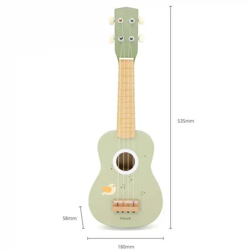 Viga Gitara Ukulele edukacyjna drewniana dla dzieci - zabawki-dla-dziewczynki