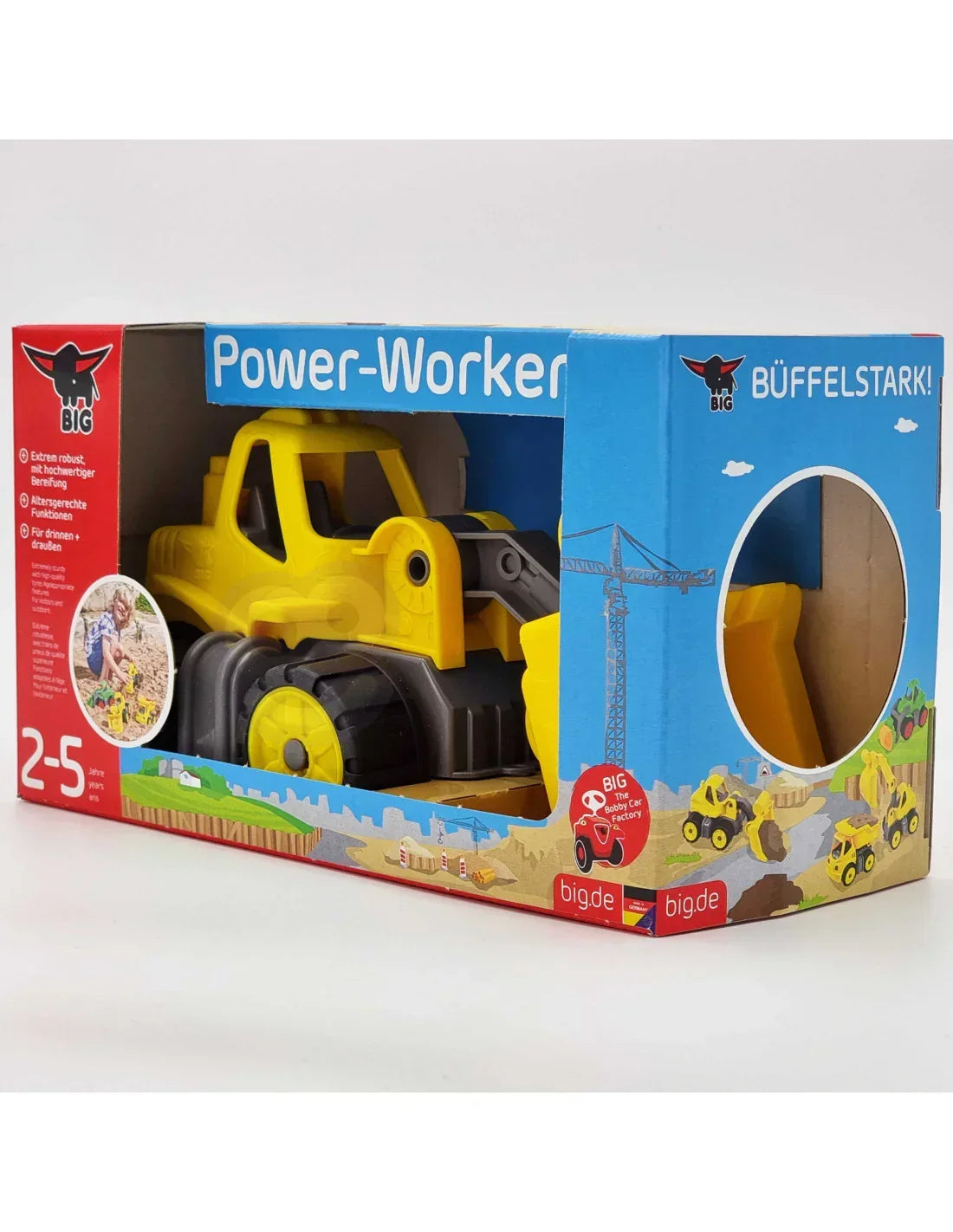 BIG Power Worker Mini ładowarka z ruchomą łyżką do zabawy