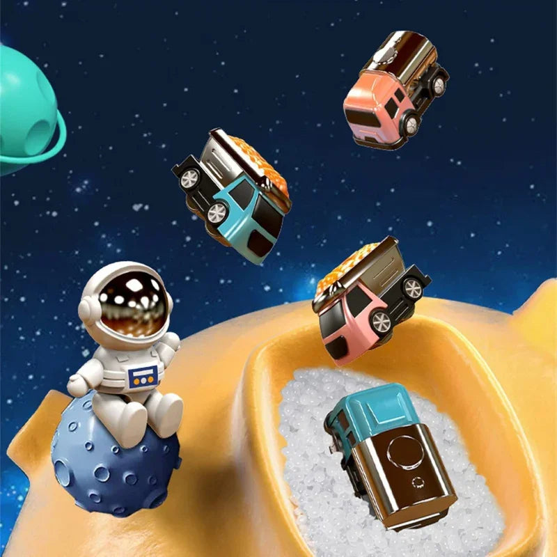 WOOPIE Interaktywny Tor Przeszkód Samochodowy " Kosmiczna Przygoda Astronauty" - zabawki-dla-dziewczynki