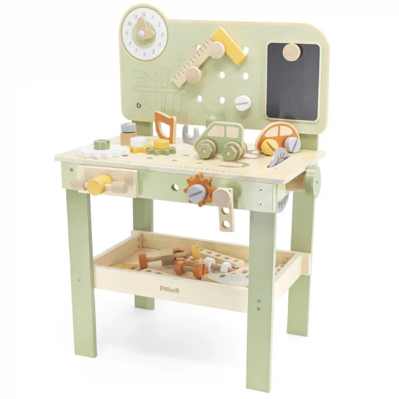 VIGA PolarB Drewniany Warsztat Majsterkowicza - zabawki-dla-dziewczynki