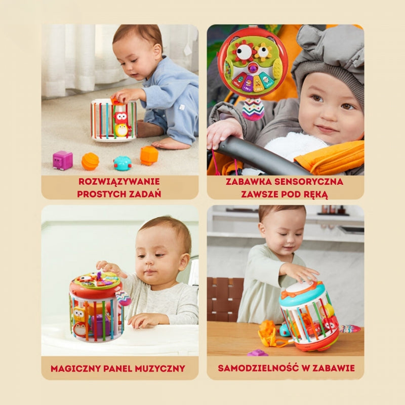 3-WOOPIE BABY Walec Kostka Sensoryczna Interaktywny Bębenek-3