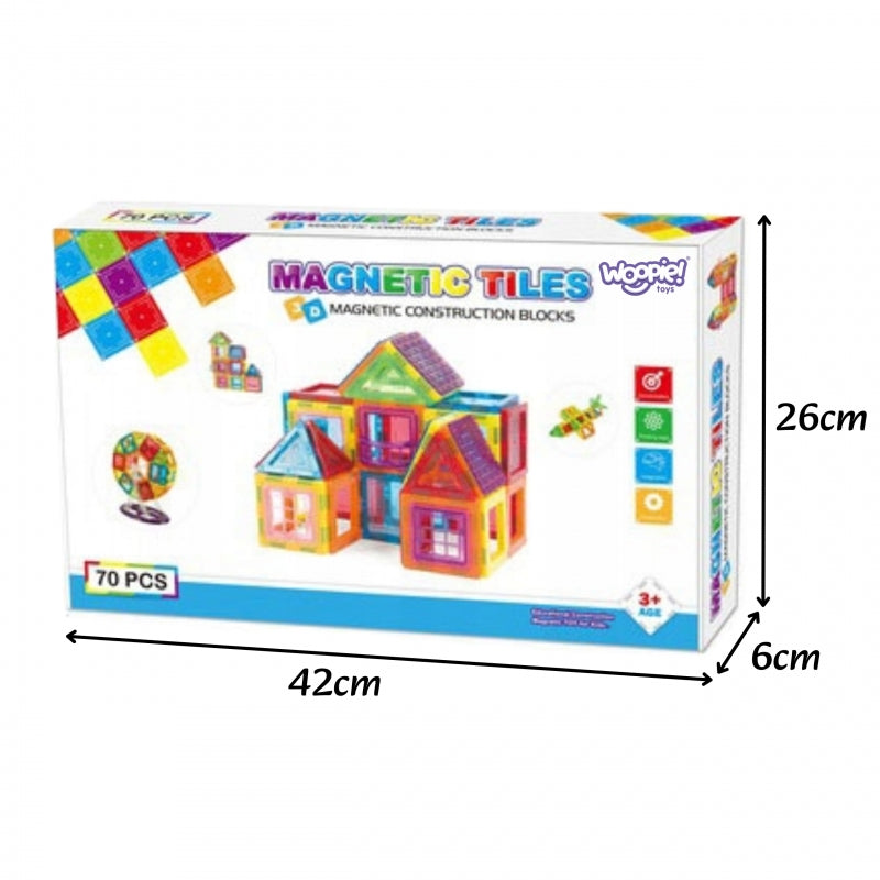 6-WOOPIE Klocki Magnetyczne 3D Edukacyjne Panele Dla Dzieci-6