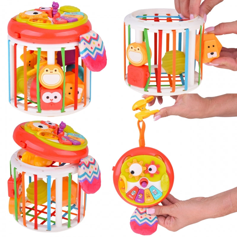 5-WOOPIE BABY Walec Kostka Sensoryczna Interaktywny Bębenek-5