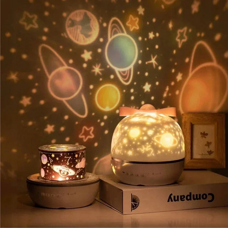 WOOPIE Projektor Gwiazd "Magiczne Sny" - Rzutnik Led 6 Trybów - zabawki-dla-dziewczynki