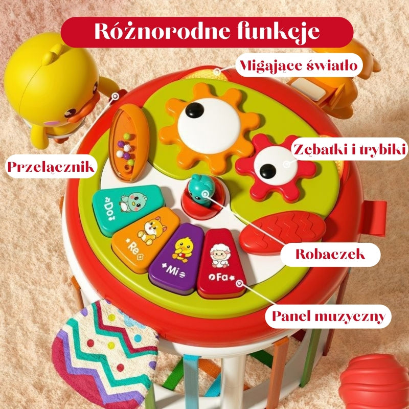 2-WOOPIE BABY Walec Kostka Sensoryczna Interaktywny Bębenek-2