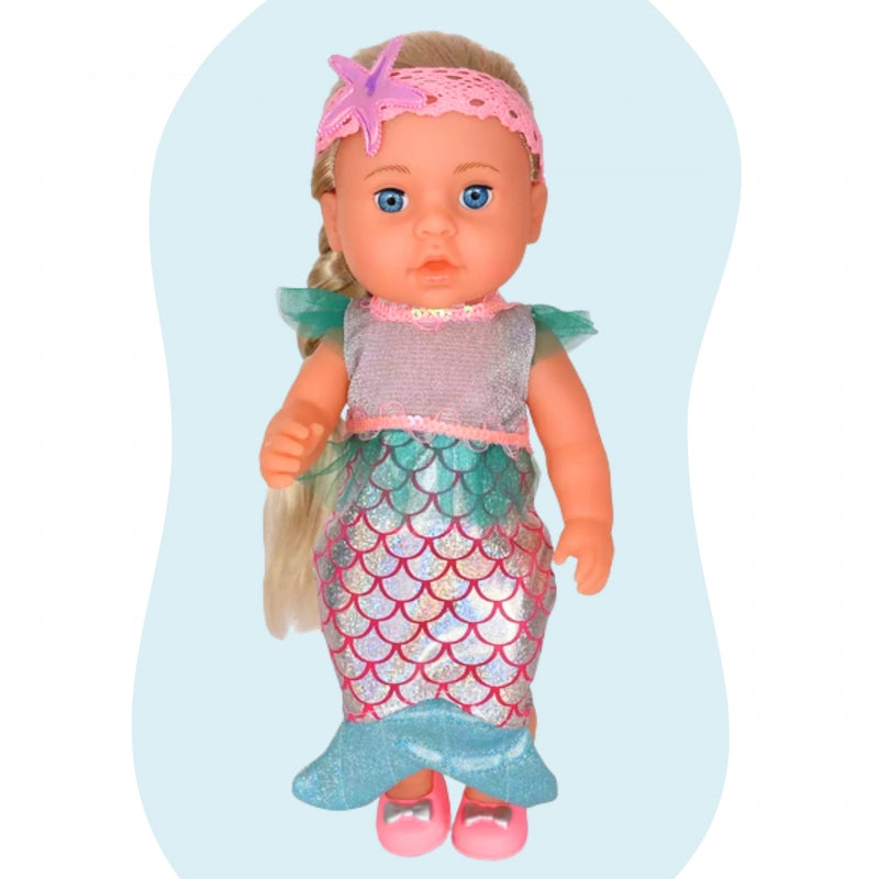 9-WOOPIE ROYAL Lalka Bobas 36 cm Syrenka Interaktywna Zestaw XXL Opiekunka 18w1-9