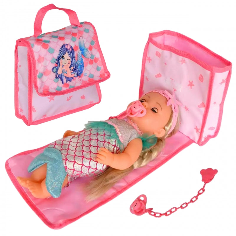 12-WOOPIE ROYAL Lalka Bobas 36 cm Syrenka Interaktywna Zestaw XXL Opiekunka 18w1-12