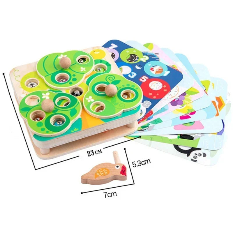 Gra edukacyjna TOOKY TOY robaczki dla dzieci - zabawki-dla-dziewczynki