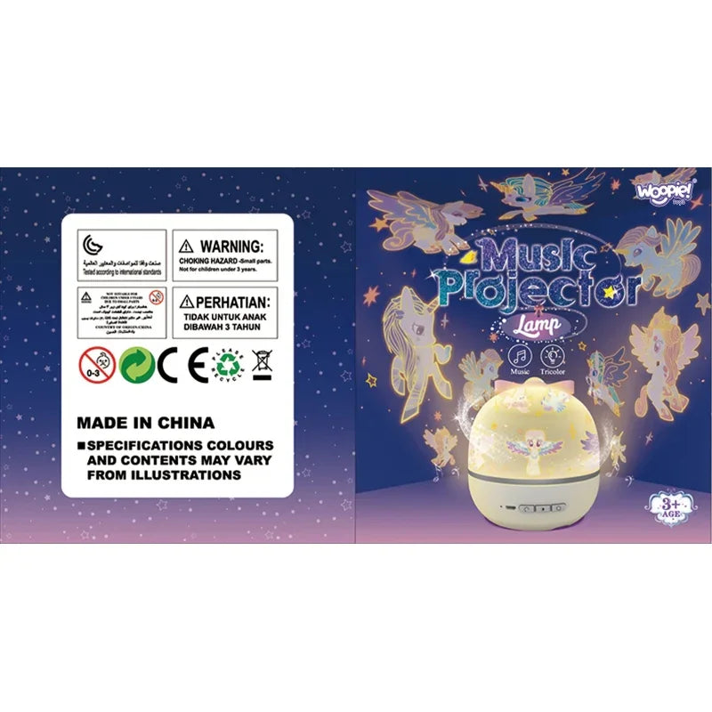 WOOPIE Projektor Gwiazd "Magiczne Sny" - Rzutnik Led 6 Trybów - zabawki-dla-dziewczynki