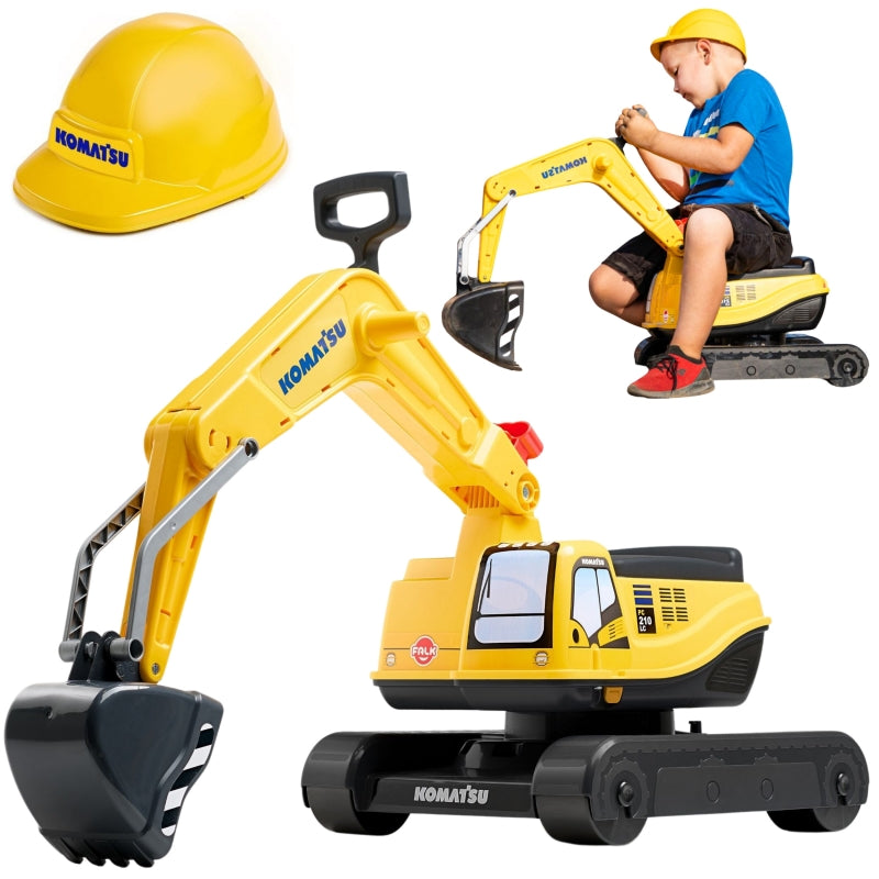 1-FALK Koparka Komatsu Obrotowa Łopata + Kask-1