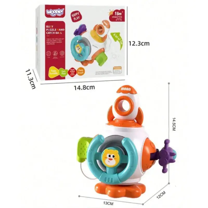 Piłka edukacyjna WOOPIE BABY 6w1 Montessori - zabawki-dla-dziewczynki