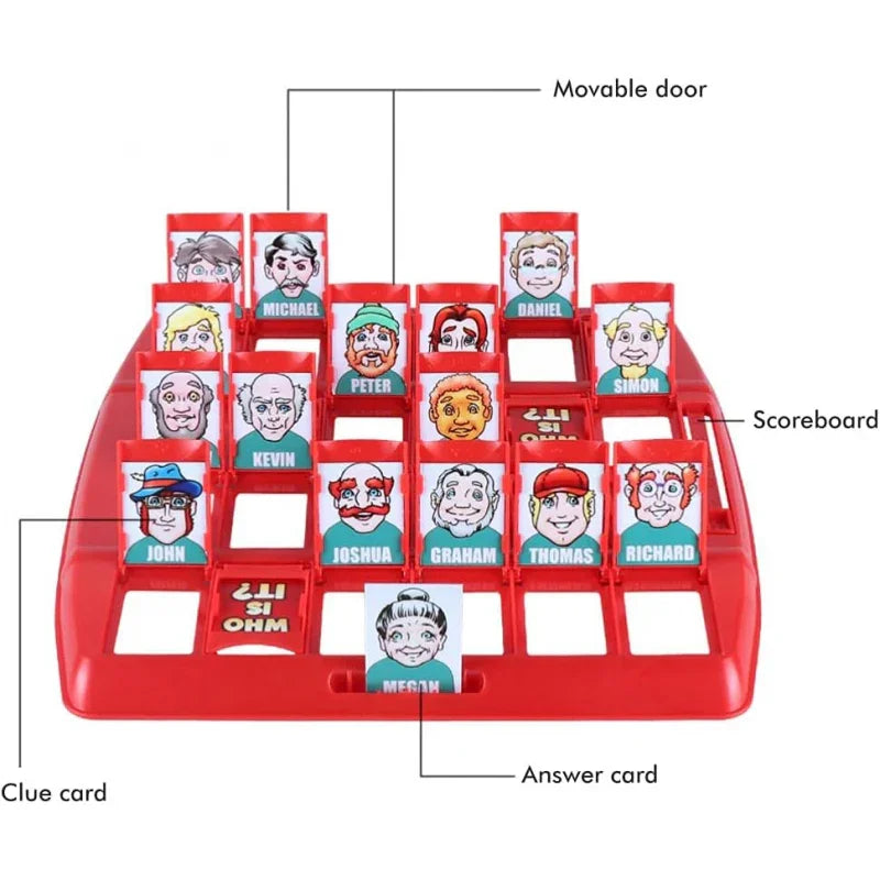 WOOPIE Gra Rodzinna Odgadnij Kto To Jest - zabawki-dla-dziewczynki