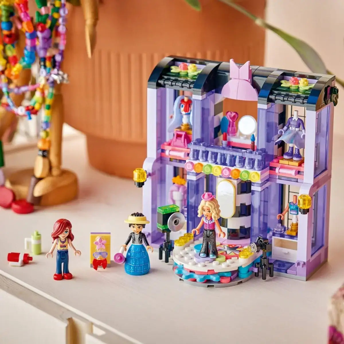 LEGO 42685 Friends Pokaz mody Heartlake kreatywna zabawa dla dzieci - zabawki-dla-dziewczynki