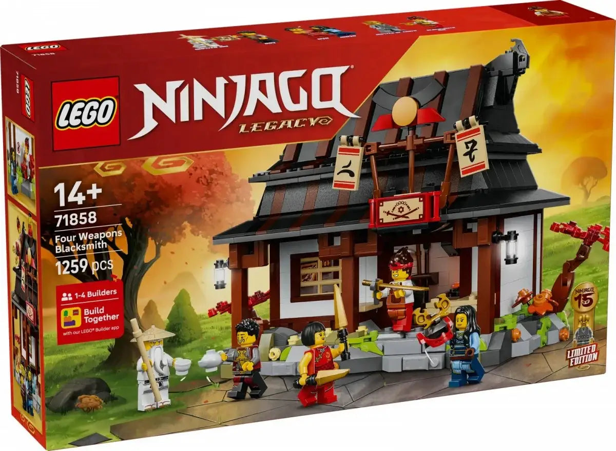 LEGO Ninjago kuźnia ninja warsztat broni
