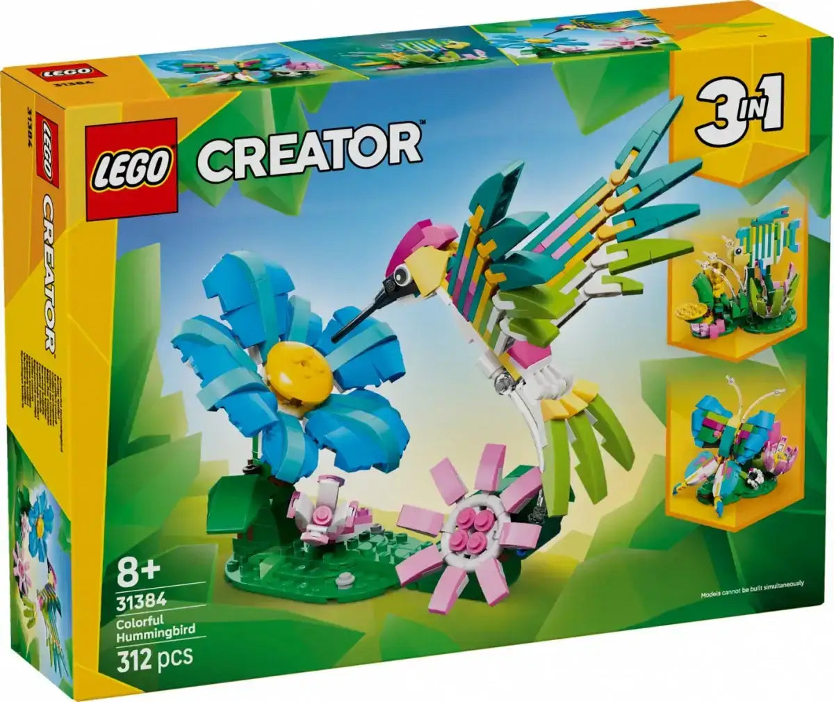 LEGO Creator zestaw z kolibrem dla miłośników zwierząt