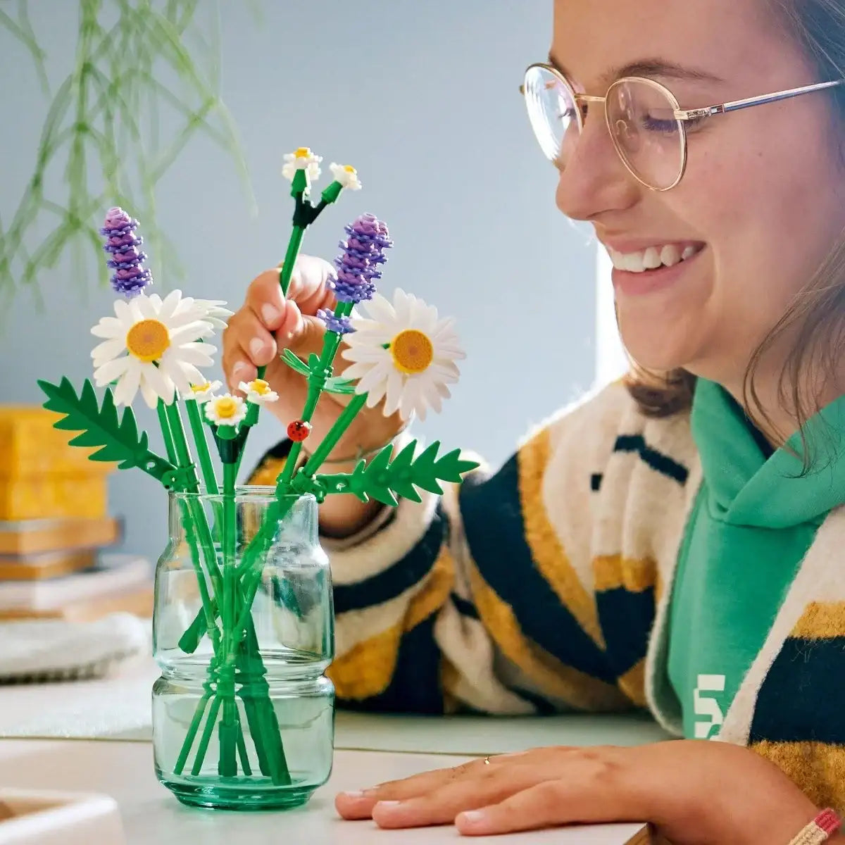 LEGO Botanicals Stokrotki zabawka kreatywna dla dzieci - zabawki-dla-dziewczynki